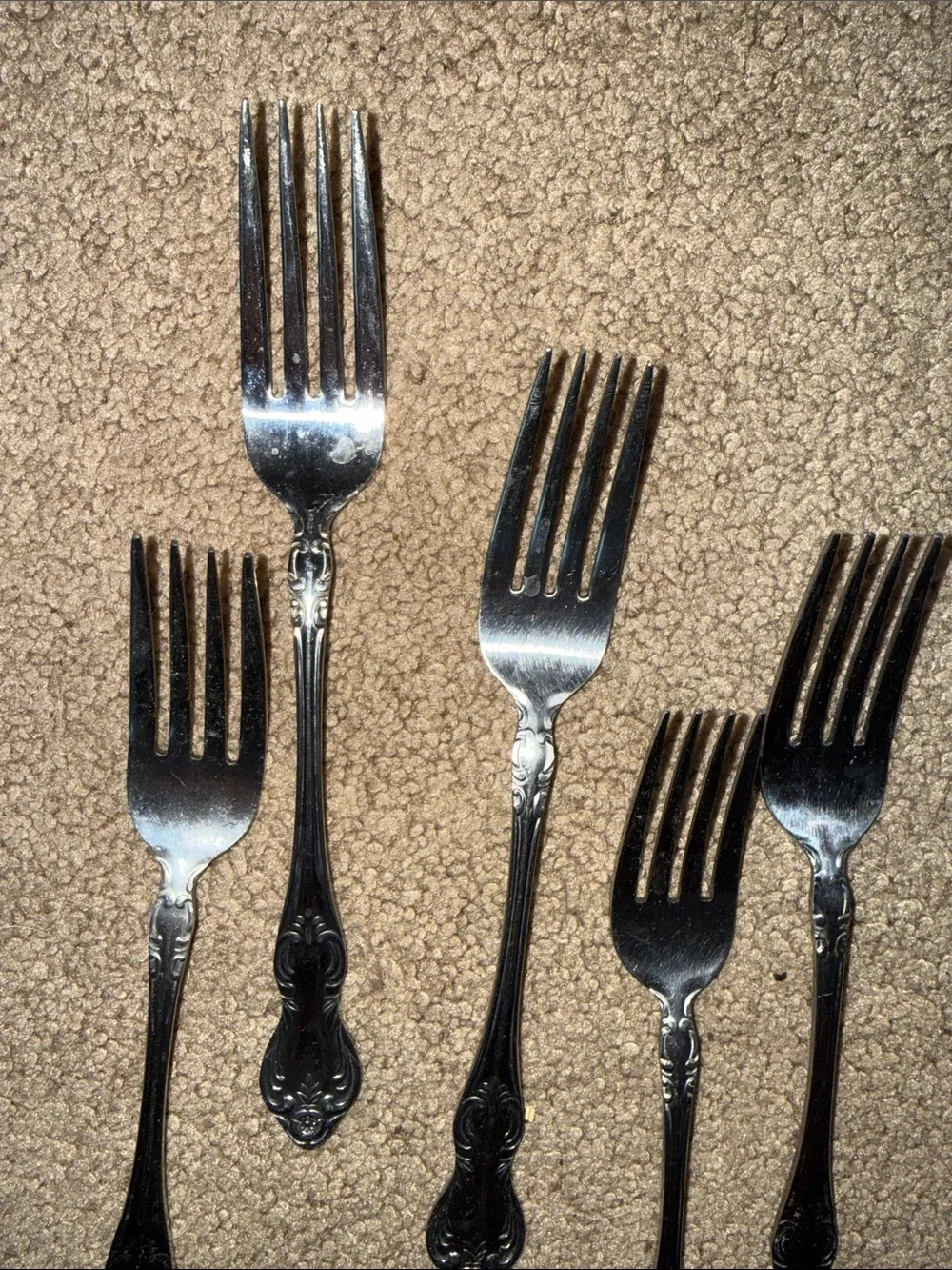 Easterling Valhalla dinner 6 forks